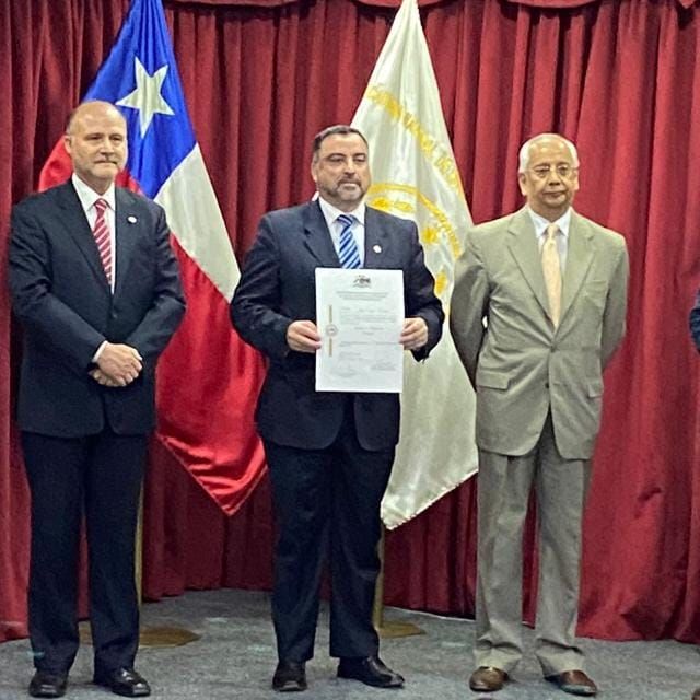 Entrega de diploma, Magíster en Inteligencia Estratégica, ANEPE